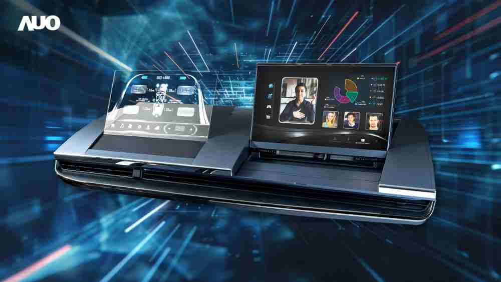 银河集团Micro LED Display HMI解决方案打造透明Micro LED前座仪表，，呈现信息并保留驾驶视野开阔；亦为副驾驶座乘客打造收放自如的Micro LED屏幕，，，，在不影响显示质量的前提于显示区内建镜头，，，让用户能与视讯对象直接眼神接触，，提供绝佳的双向沟通体验